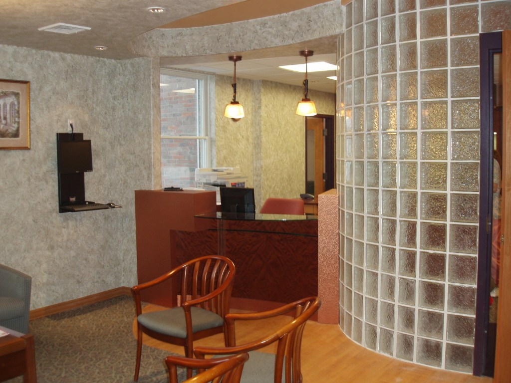 Alternate seating area view