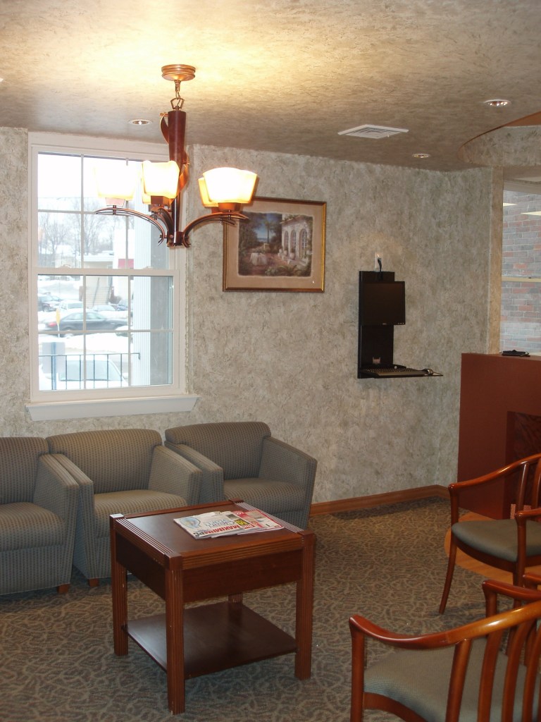 Lobby are with seating