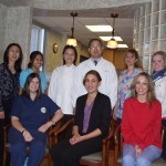 Doctors and staff posing for team photo